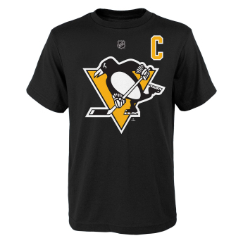 Pittsburgh Penguins dječja majica Sidney Crosby 87 Name & Number black