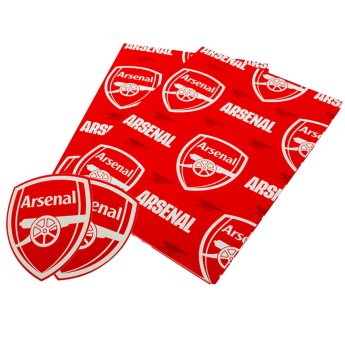 FC Arsenal papir za pakiranje 2 pcs Text Gift Wrap