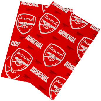 FC Arsenal papir za pakiranje 2 pcs Text Gift Wrap
