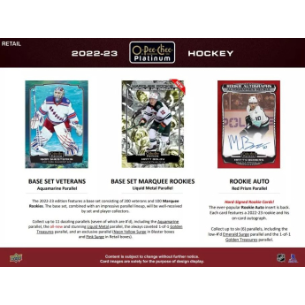 NHL boxovi NHL hokejske karte 2022-23 Upper Deck O-Pee-Chee Platinum Blaster Box