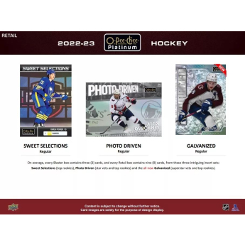NHL boxovi NHL hokejske karte 2022-23 Upper Deck O-Pee-Chee Platinum Blaster Box