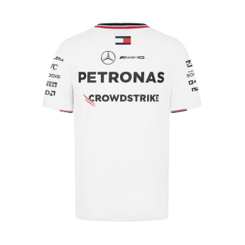 Mercedes AMG Petronas muška majica Driver White F1 Team 2024