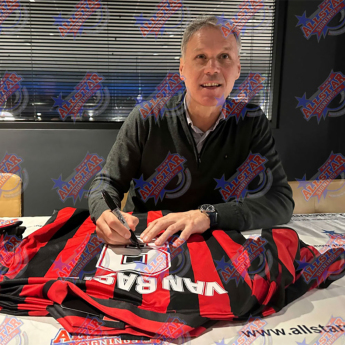 Legende uokvireni dresovi AC Milan 1988 Gullit & Van Basten Signed Shirts (Dual Framed)