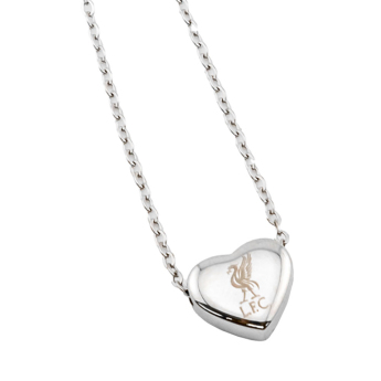FC Liverpool ogrlica s privjeskom Stainless Steel Heart Necklace