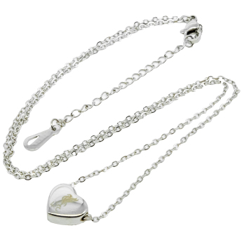 FC Liverpool ogrlica s privjeskom Stainless Steel Heart Necklace