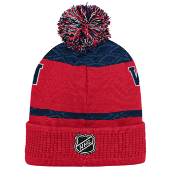 Washington Capitals dječja zimska kapa puck pattern cuffed
