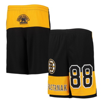 Boston Bruins dječje kratke hlače David Pastrňák #88 Pandemonium Name & Number