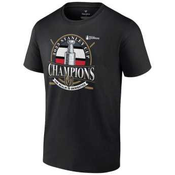 Vegas Golden Knights muška majica 2023 Stanley Cup Champions Rally Cry