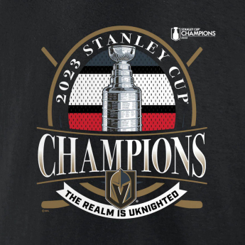 Vegas Golden Knights muška majica 2023 Stanley Cup Champions Rally Cry