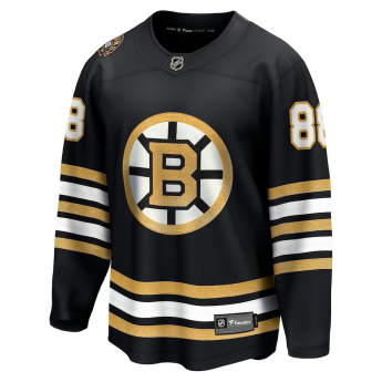 Boston Bruins hokejaški dres David Pastrnak #88 black 100th Anniversary Premier Breakaway Jersey