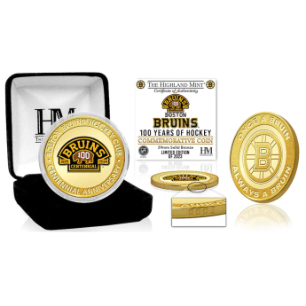 Boston Bruins kolekcionarski novčić 100th Anniversary Bronze Coin