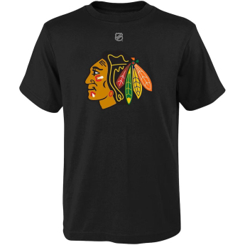 Chicago Blackhawks dječja majica Connor Bedard #98 Player Name & Number Black