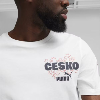 Nogometne reprezentacije muška majica Czech republic Ftblicons Tee white