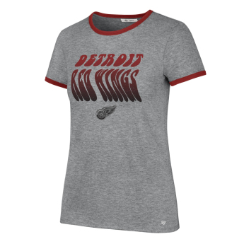 Detroit Red Wings ženska majica Letter Ringer grey