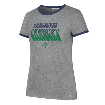 Vancouver Canucks ženska majica Letter Ringer grey