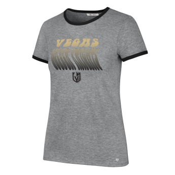 Vegas Golden Knights ženska majica Letter Ringer grey