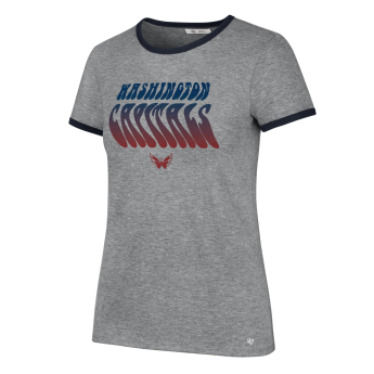 Washington Capitals ženska majica Letter Ringer grey