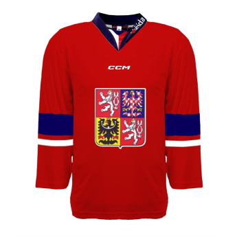 Hokejaške reprezentacije hokejaški dres Czech Republic  2023/2024 CCM Fandres replica - red David Pastrňák #88