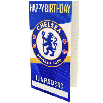 FC Chelsea rođendanska čestitka s naljepnicama Personalised Birthday Card