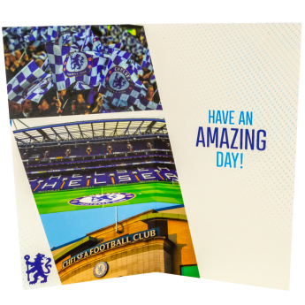 FC Chelsea rođendanska čestitka s naljepnicama Personalised Birthday Card