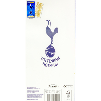 Tottenham Hotspur rođendanska čestitka s naljepnicama Personalised Birthday Card