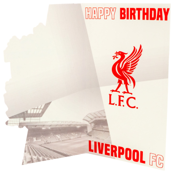 FC Liverpool rođendanska čestitka Crest Birthday Card