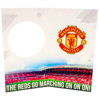 Manchester United rođendanska čestitka Glory Glory Birthday Card