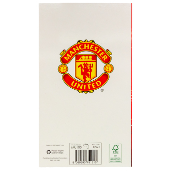 Manchester United rođendanska čestitka Dad Birthday Card