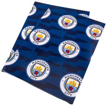 Manchester City papir za pakiranje Text Gift Wrap