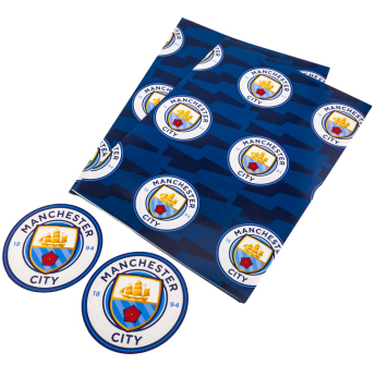 Manchester City papir za pakiranje Text Gift Wrap