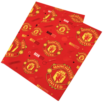Manchester United papir za pakiranje Text Gift Wrap