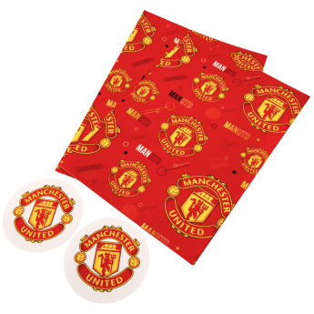 Manchester United papir za pakiranje Text Gift Wrap