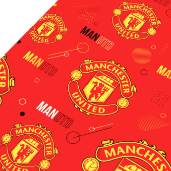 Manchester United papir za pakiranje Text Gift Wrap