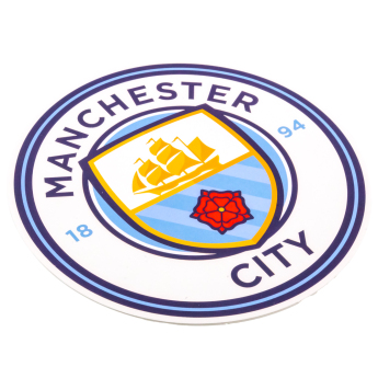 Manchester City naljepnica Crest Car Sticker
