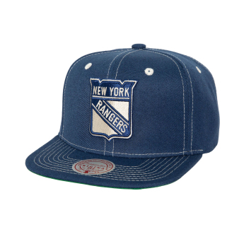 New York Rangers šilterica ravnog oboda Contrast Natural Snapback Vintage