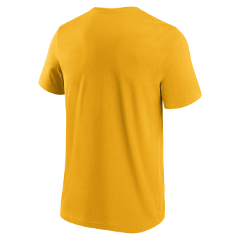 Boston Bruins muška majica Primary Logo Graphic T-Shirt Yellow Gold