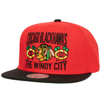 Chicago Blackhawks šilterica ravnog oboda City Love Snapback Vintage