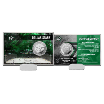 Dallas Stars kolekcionarski novčić History Silver Coin Card Limited Edition od 5000