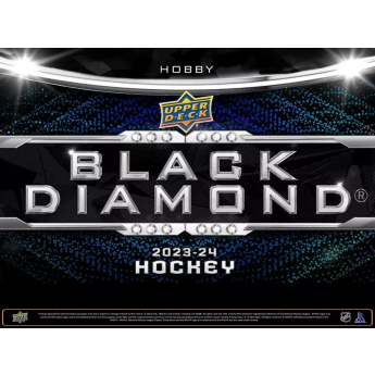 NHL boxovi NHL hokejske karte 2023-24 Upper Deck Black Diamond Hockey Hobby Box