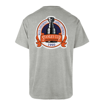 Edmonton Oilers muška majica Champions Backer 47 ECHO Tee grey