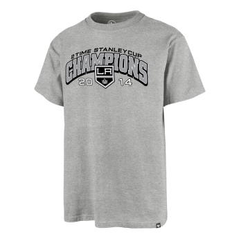 Los Angeles Kings muška majica Champions Backer 47 ECHO Tee grey