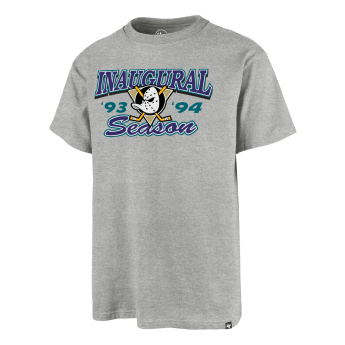 Anaheim Ducks muška majica Inaugural Season Backer 47 ECHO Tee grey