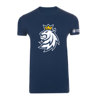 Hokejaške reprezentacije ženska majica Czech Republic logo lion navy
