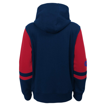 Montreal Canadiens dječja majica s kapuljačom faceoff colorblocked fleece full-zip