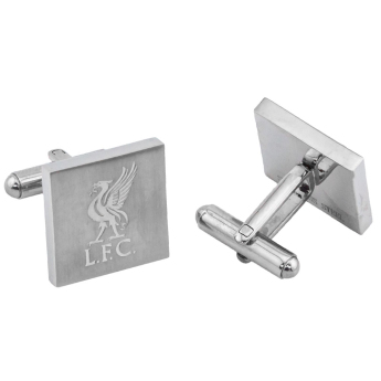 FC Liverpool manšete Stainless Steel Square Cufflinks