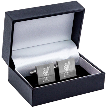 FC Liverpool manšete Stainless Steel Square Cufflinks