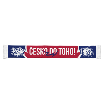 Hokejaške reprezentacije zimski šal Czech Republic Logo Lev Česko do Toho
