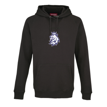 Hokejaške reprezentacije muška majica s kapuljačom Czech Republic CCM PH Core Lev Black