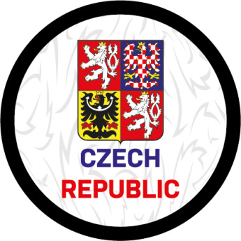 Hokejaške reprezentacije pak Czech republic logo white