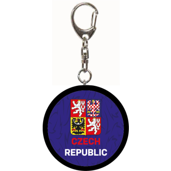 Hokejaške reprezentacije privjesak za ključeve Czech Republic minipuk logo blue